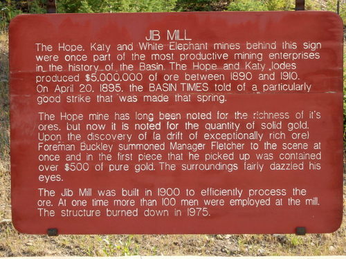 GDMBR: The Basin, Montana, Mine Story.